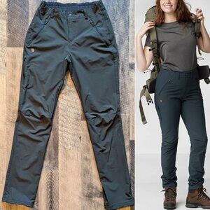 Fjallraven Abisko Trail Stretch Trousers Deep Forest Green Pants